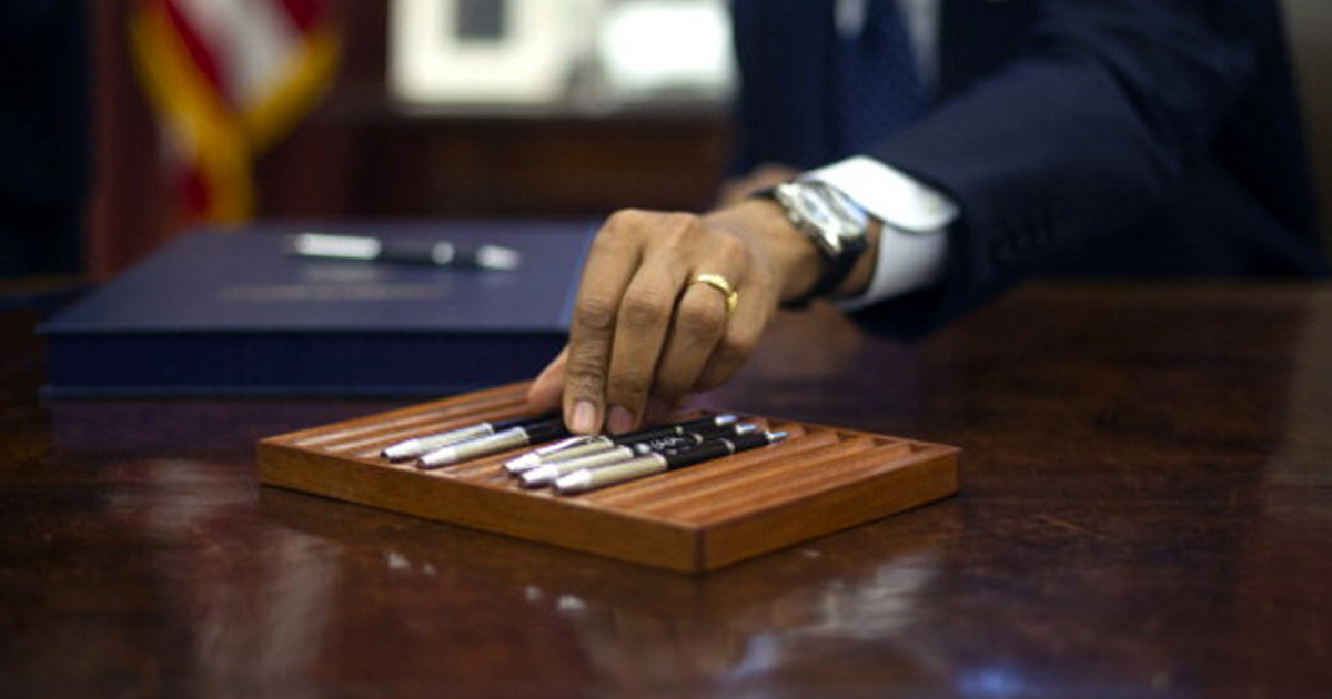 All The Presidents Pens