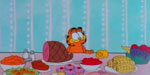 Garfield Loves to Eat