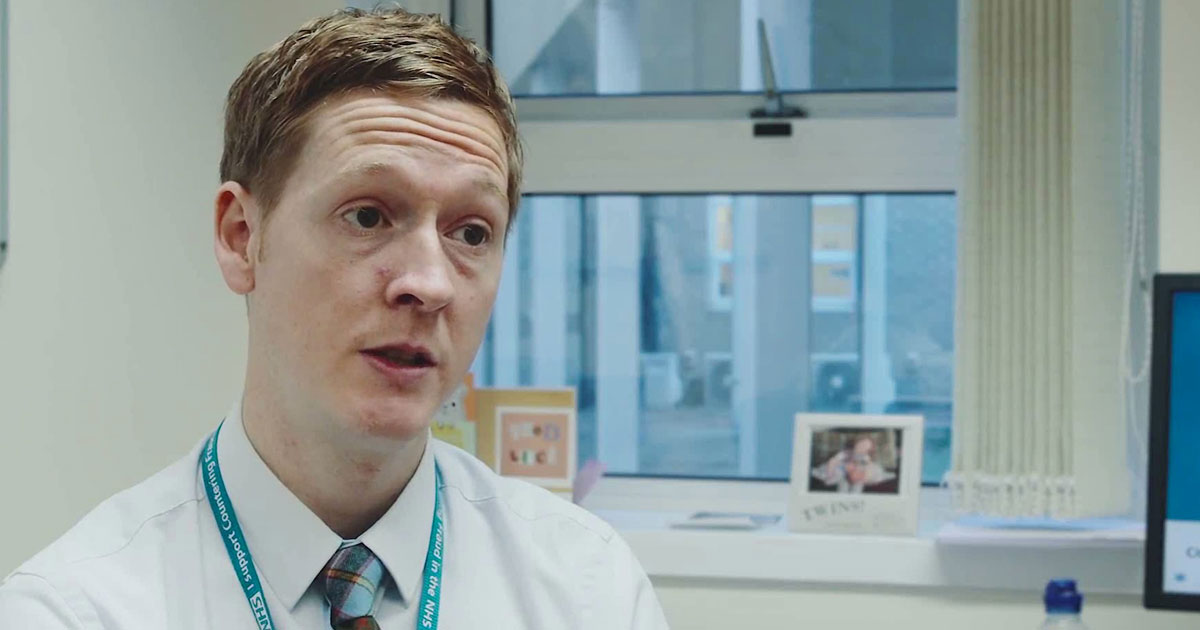 David Rihn Working as a Dietitian