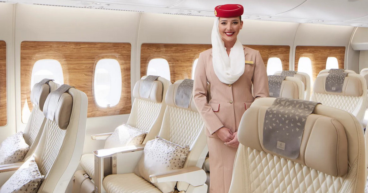 Emirates New Premium Economy Cabin Emirates New Premium Economy Cabin