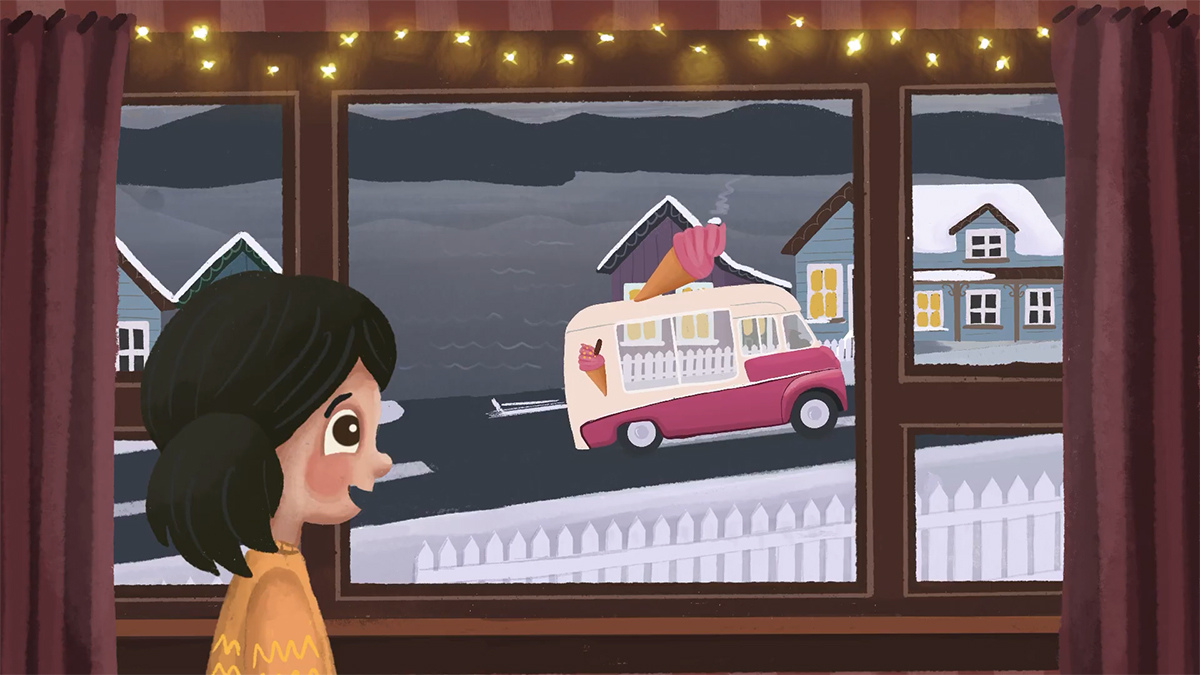 The Girl And The Ice Cream Truck